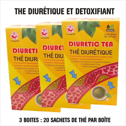 Thé Diurétique et Détox (3boites)