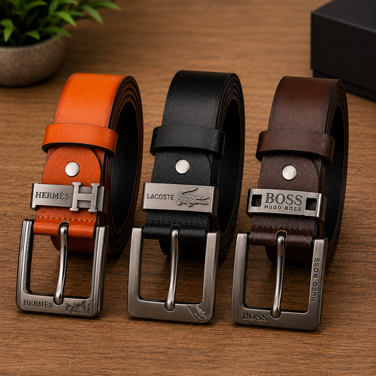 Trio de Ceintures Premium Homme – TRIO 02