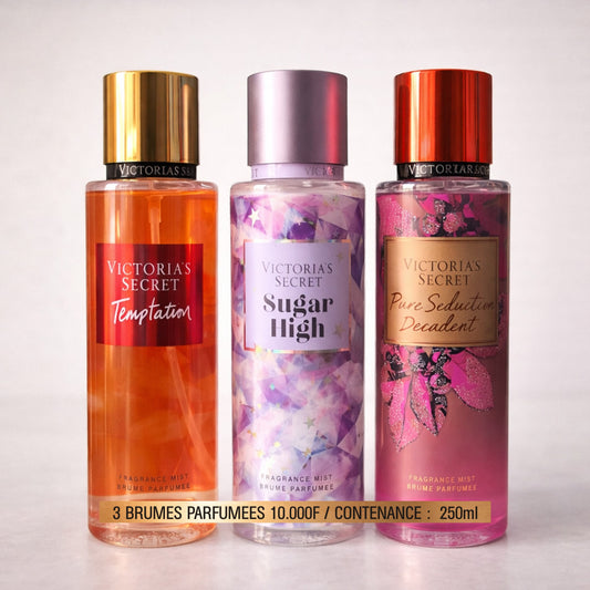 3 Brumes Parfumées Victoria’s Secret  (Ref: BV02)