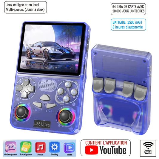Game Console J36 Ultra Violet
