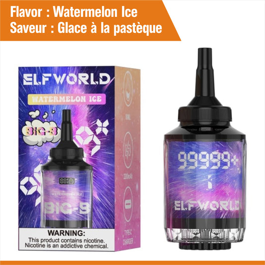 100K Puffs - Watermelon Ice - Glace à la pastèque