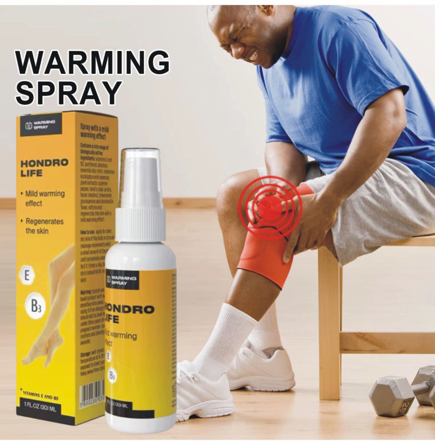 Spray Efficace Contre les Douleurs Lombaires et Articulaires.
