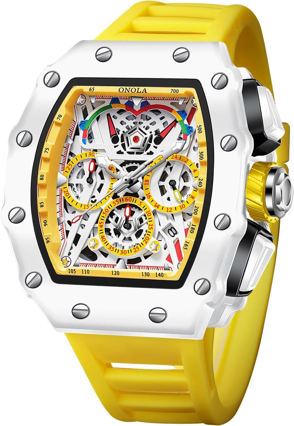 Montre Anola Jaune (Ref MM117)