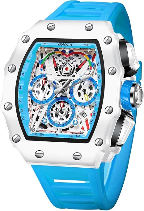 Montre Anola Bleue (Ref MM118)