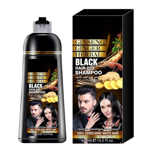 Shampooing Teinture Noire Pour Cheveux