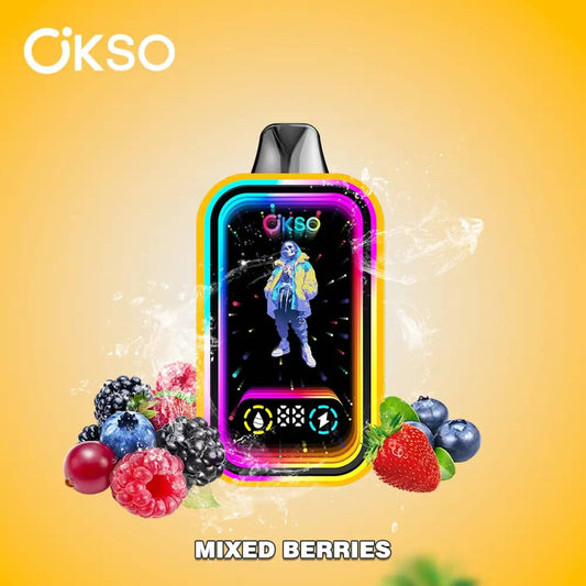 50k Puffs Okso - Mixed Berries