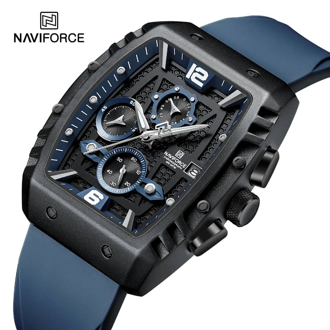 Montre Naviforce (Ref MM157) Bracelet Silicone
