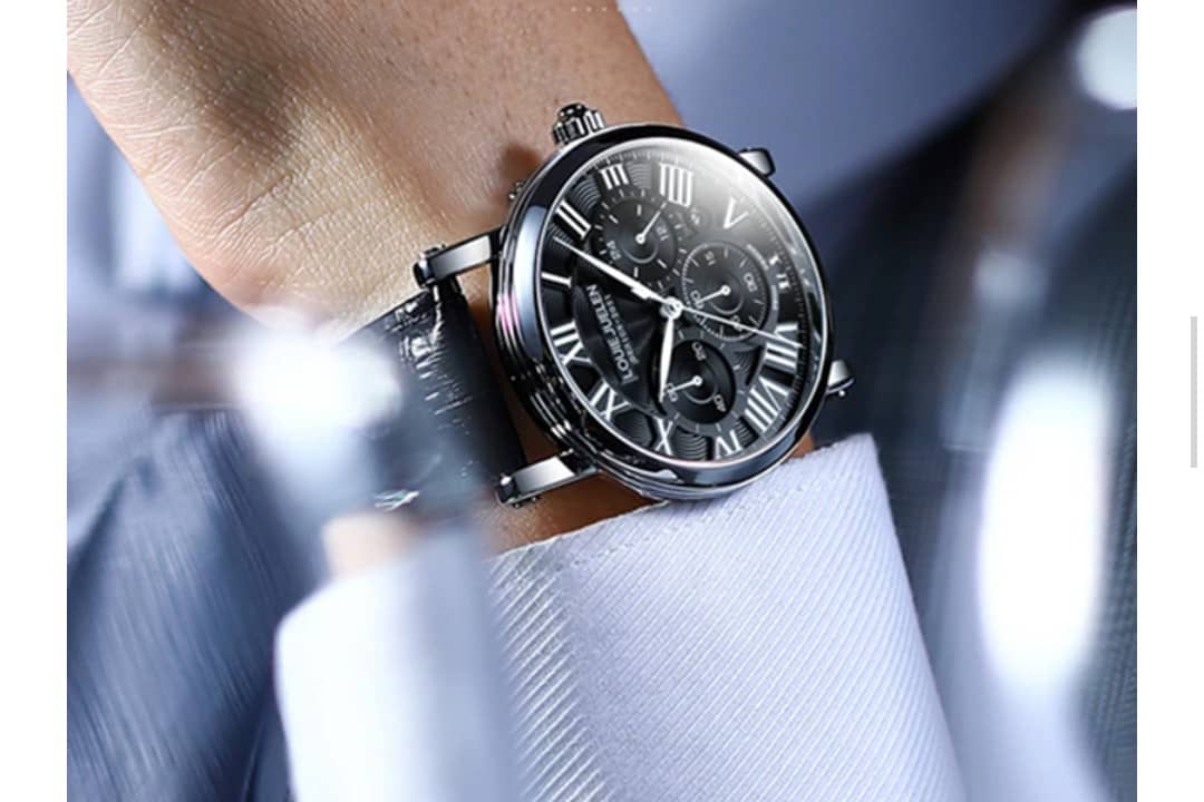 Montre Louie Juelen (Ref MM173) World Chronographe