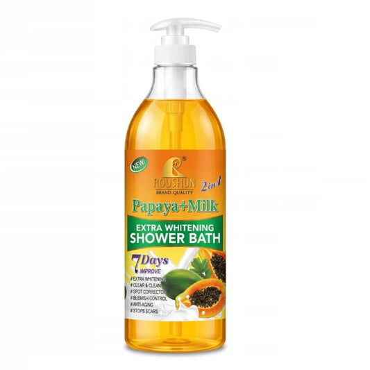 Gel Douche Éclaircissant Roushun Papaya (1 Litre)