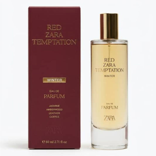Red Zara Temptation Winter PF 189 (Eau De Parfum Femme – 80ml)