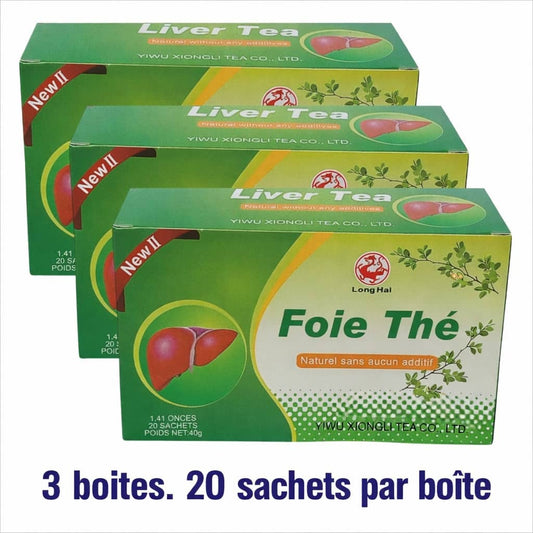 Thé Soins du Foie (Pack de 3 boîtes)