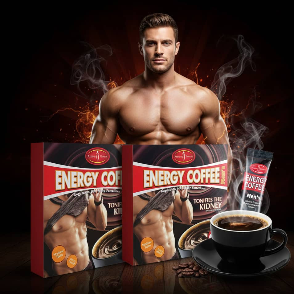 Energy Coffee Men's (2 boîtes)