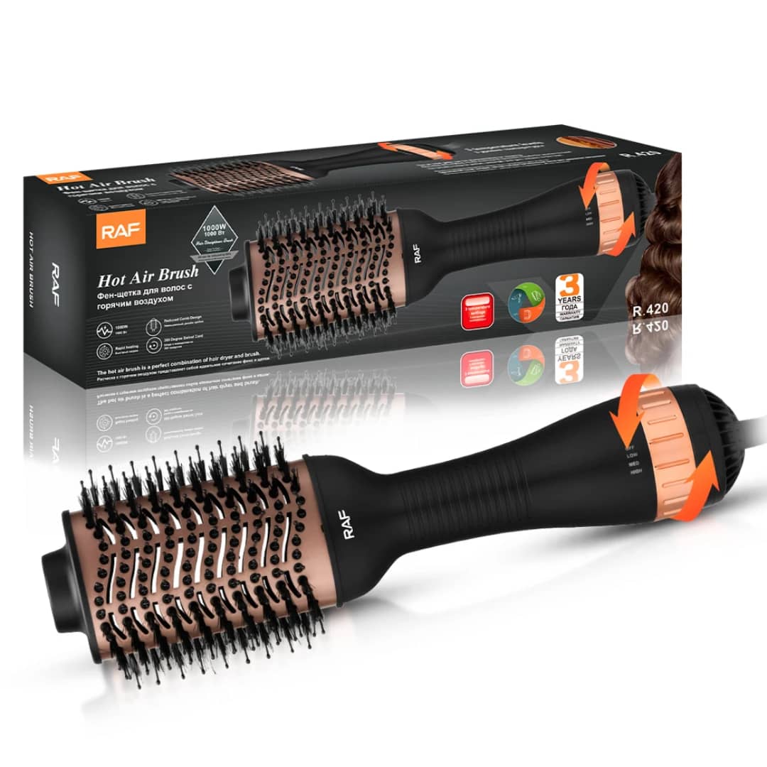 Hair Brush - Brosse Chauffante 3 en 1