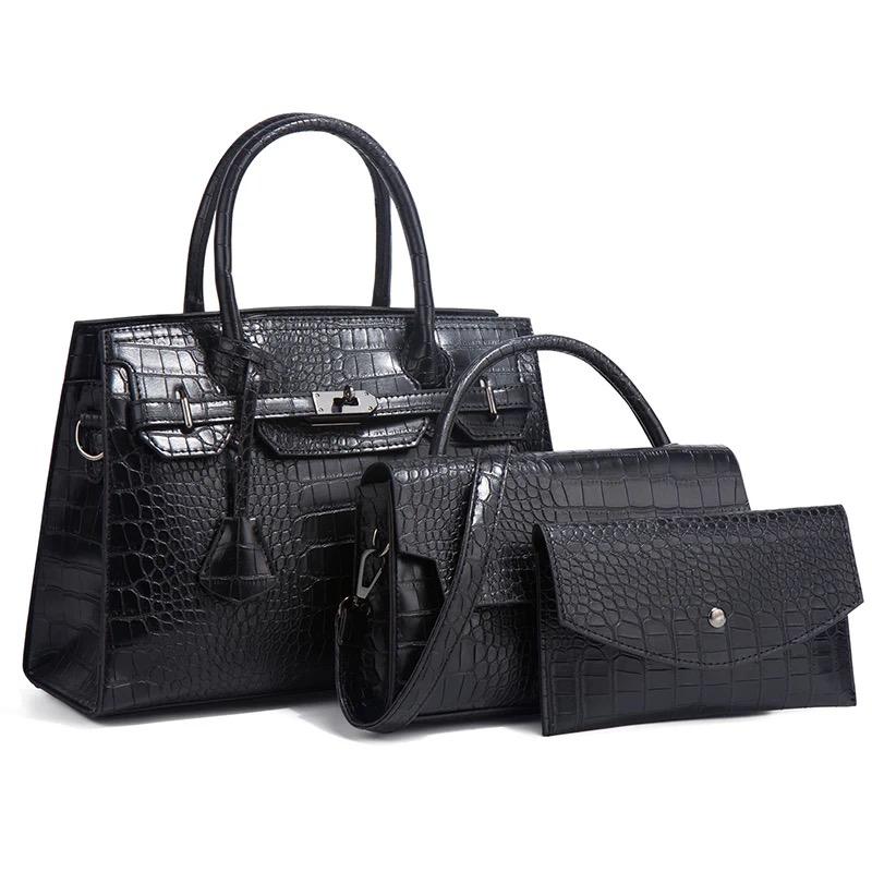 Ensemble Sac à Main Noir (Ref : SM059)