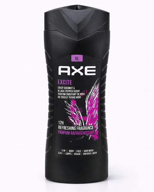 Axe Excite – Axe (Ref : AGD01) Gel Douche 3-en-1 – XL