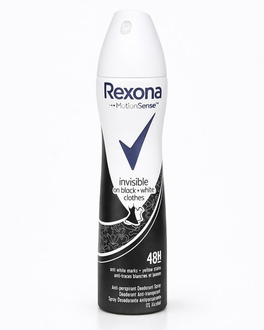 Rexona Invisible On Black & White Clothes – (Anti-Transpirant Spray – 200ml)