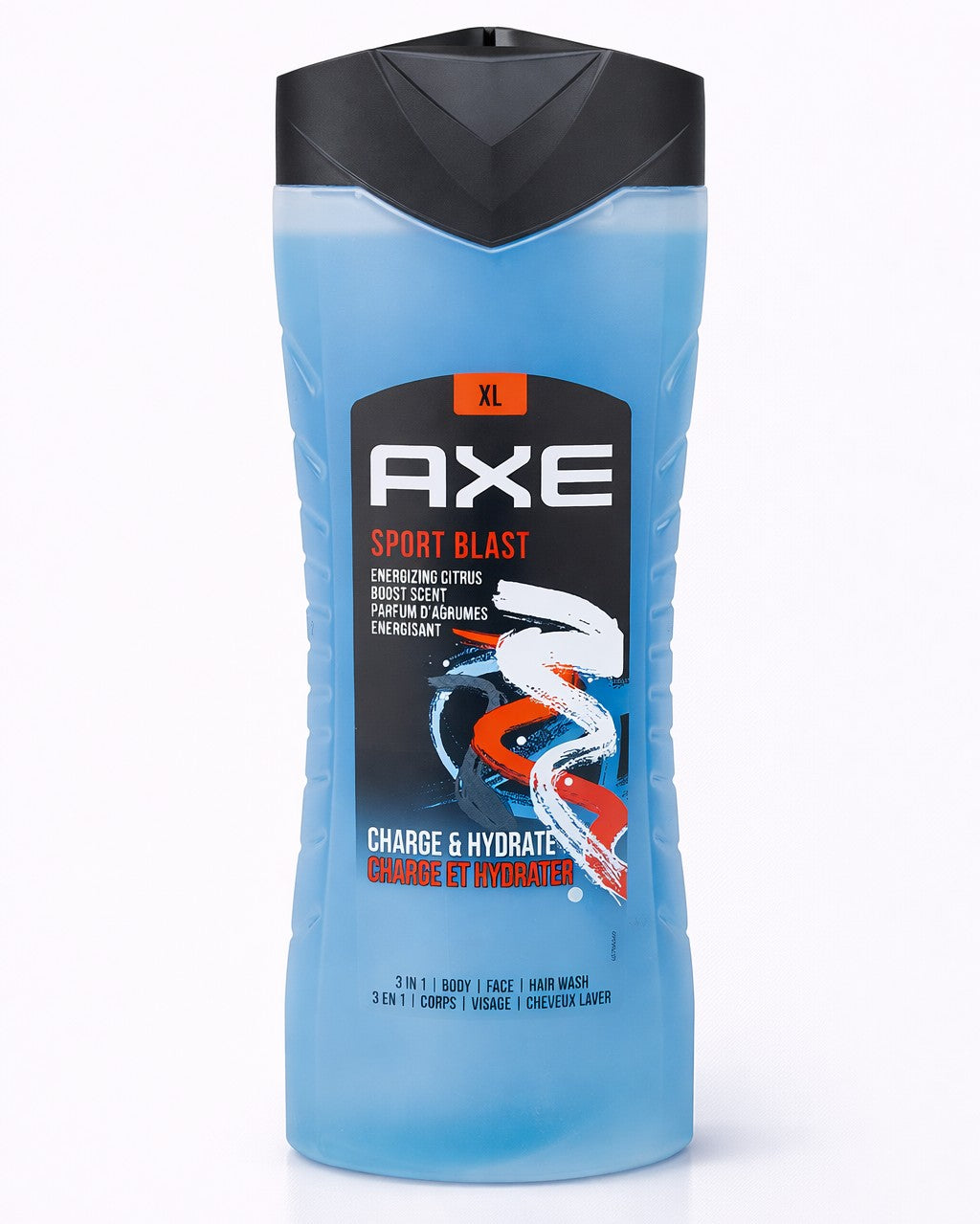 Axe Sport Blast – Axe (Ref : AGD03) Gel Douche 3-en-1 – XL