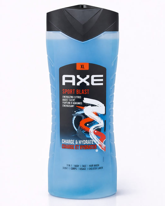 Axe Sport Blast – Axe (Ref : AGD03) Gel Douche 3-en-1 – XL